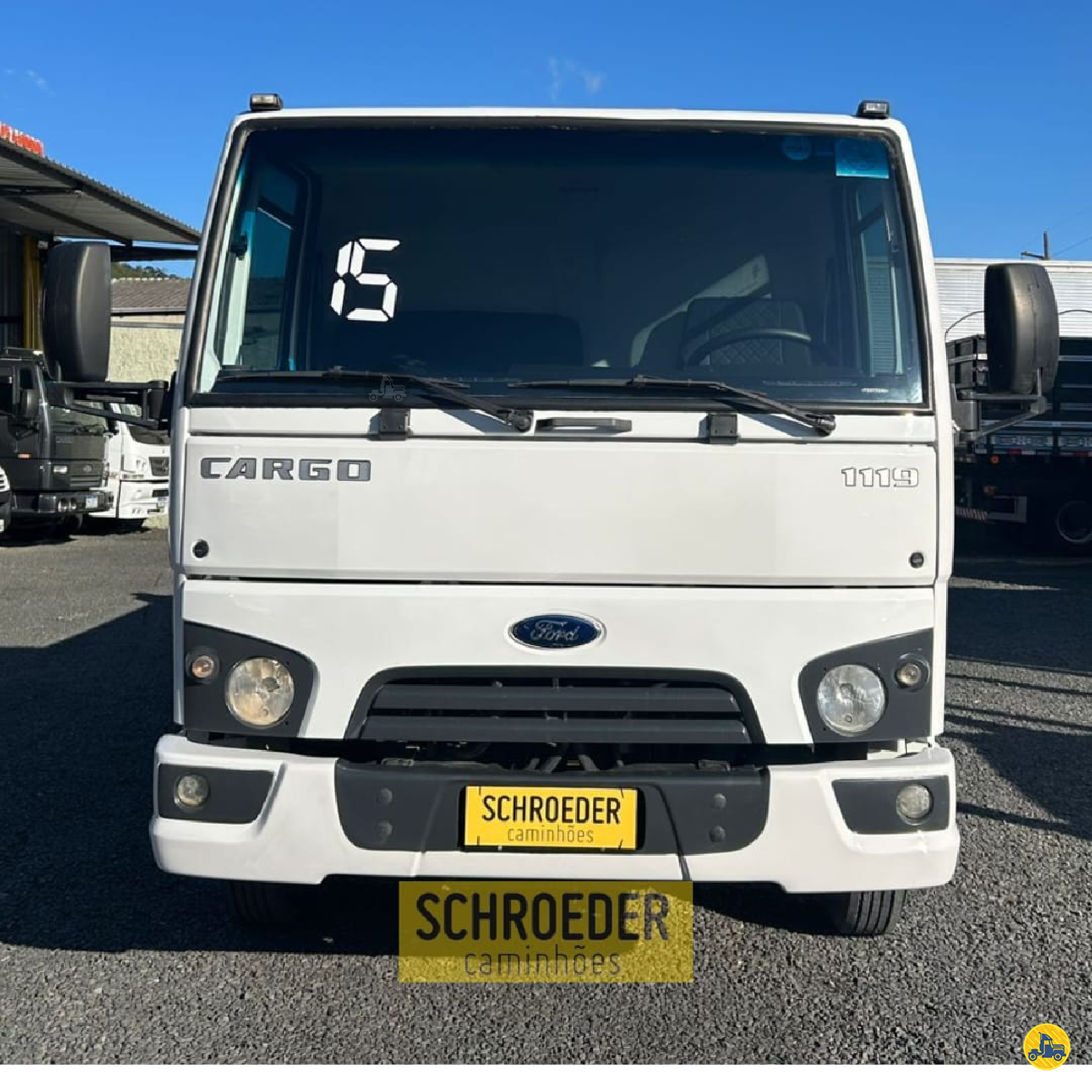 CAMINHAO FORD CARGO 1119 Caçamba Basculante 3/4 4x2 Schroeder Caminhões ITUPORANGA SANTA CATARINA SC